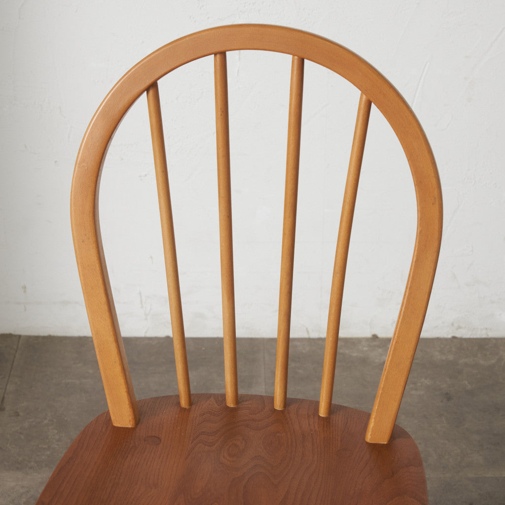 4本スポーク フープバックチェア