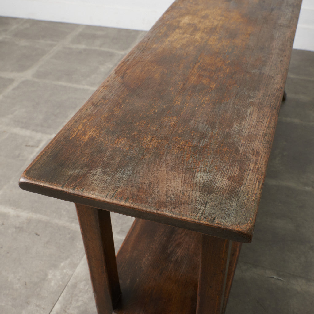 オランダ民芸 オーク材 サイドボード