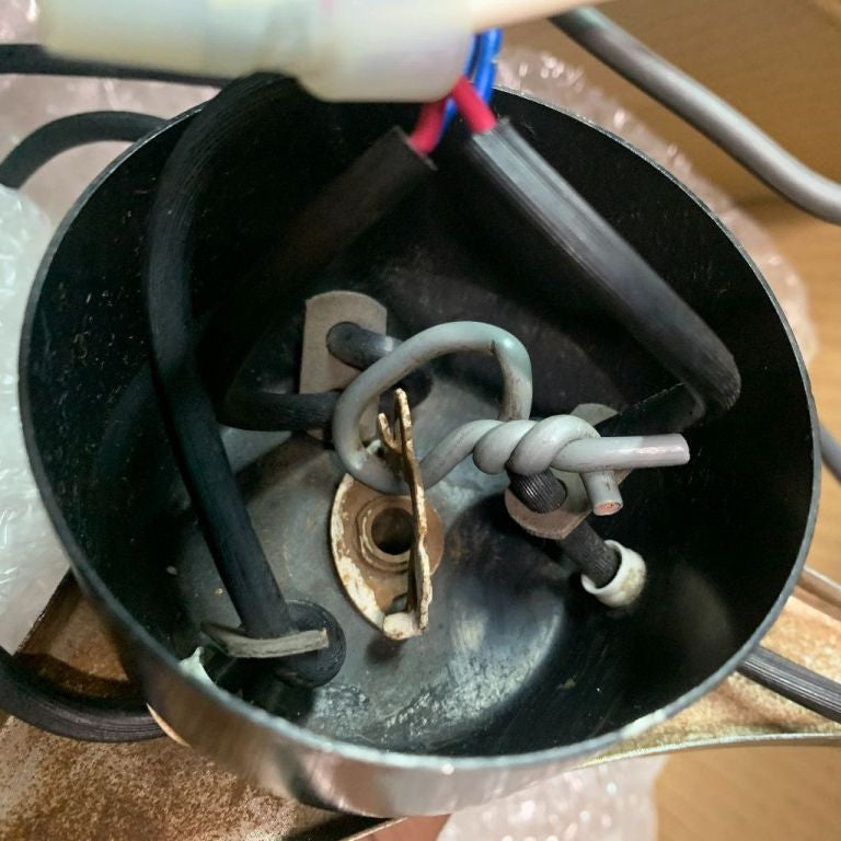 英国ヴィンテージ ガラスシェード ペンダントライト