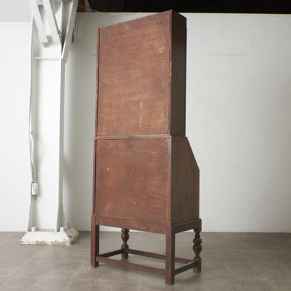 英国アンティーク ビューローブックケース