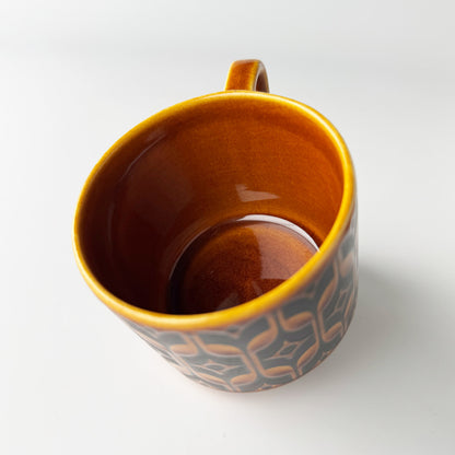 HEIRLOOM エアルーム カップ&ソーサー Autumn brown