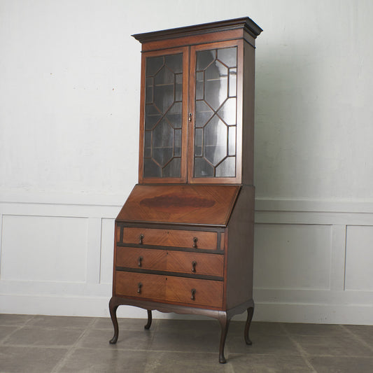 英国アンティーク ビューローブックケース