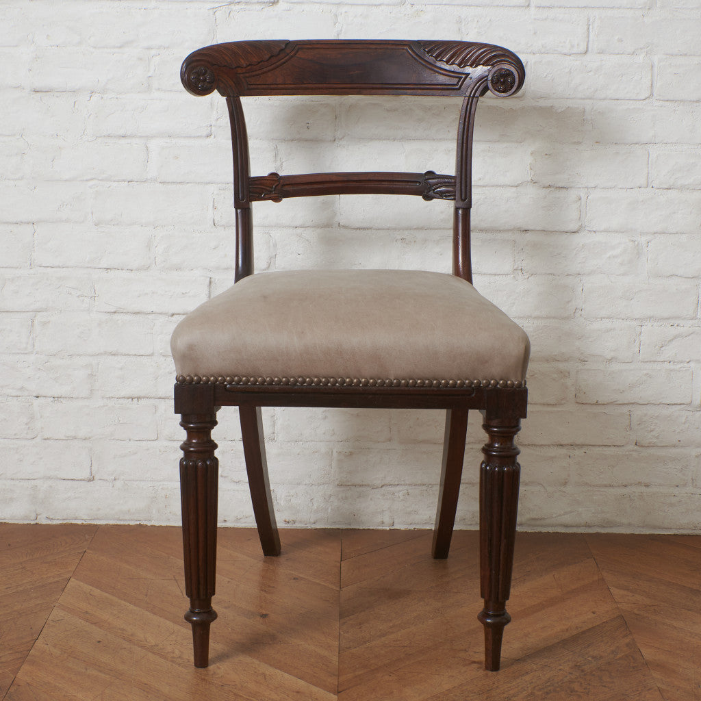 英国アンティーク リージェンシー様式 ダイニングチェア