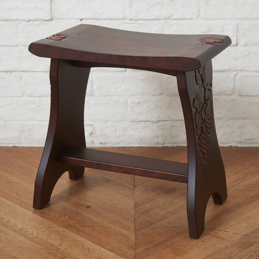 葡萄彫刻 スツール