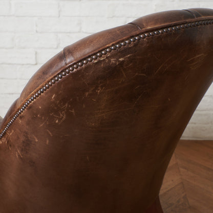 アンティーク チェスターフィールド クラブチェア