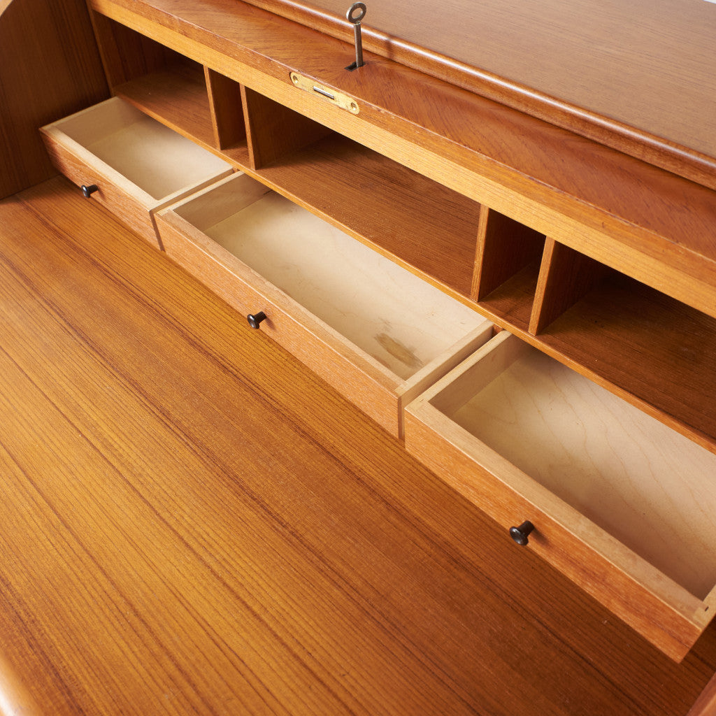 BOTTEGA ARTIGIANA イタリア　ロールトップ　ライティングデスク BOTTEGA ARTIGIANA イタリア ロールトップ ライティングデ