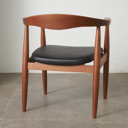 北欧スタイル ヴィンテージ アームチェア / 張替済