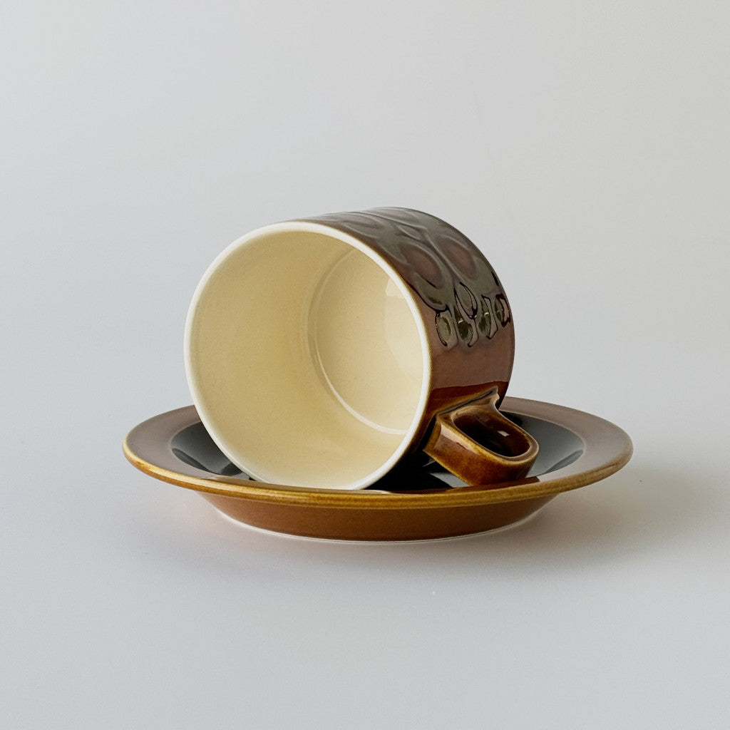 BRONTE ブロンテ カップ＆ソーサー｜ホーンジー Hornsea Pottery