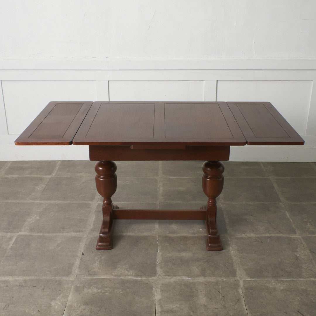 英国アンティーク ドローリーフ ダイニングテーブル