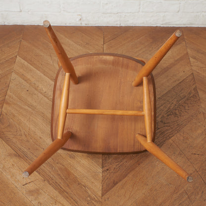 4本スポーク フープバックチェア