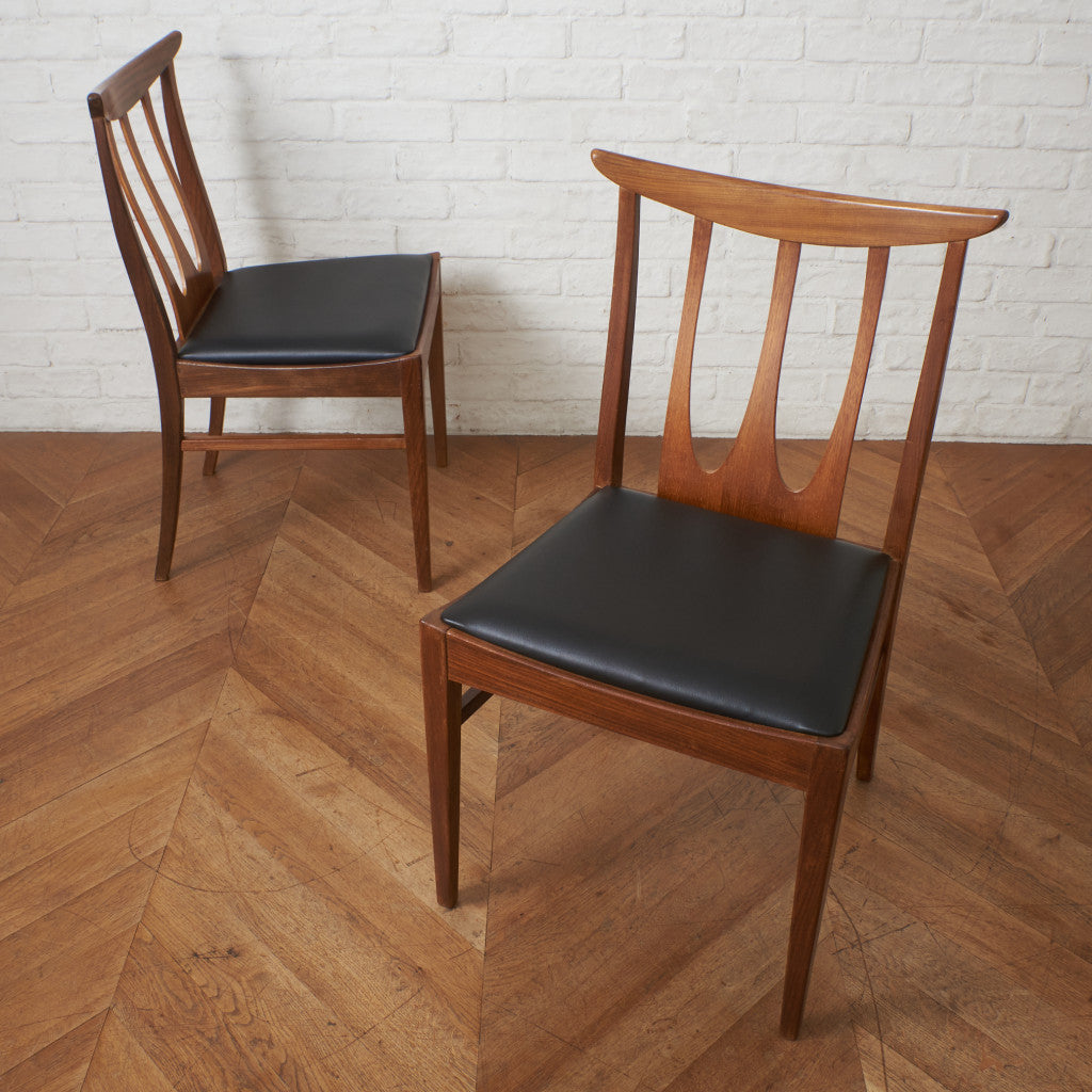 Brazilia ダブルバックチェア 2脚セット / 張替済