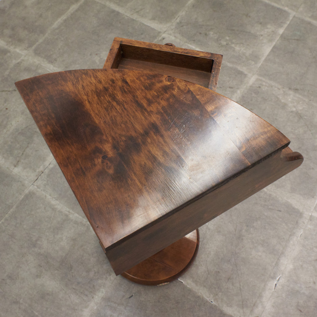 イタリア製 コーナーサイドテーブル