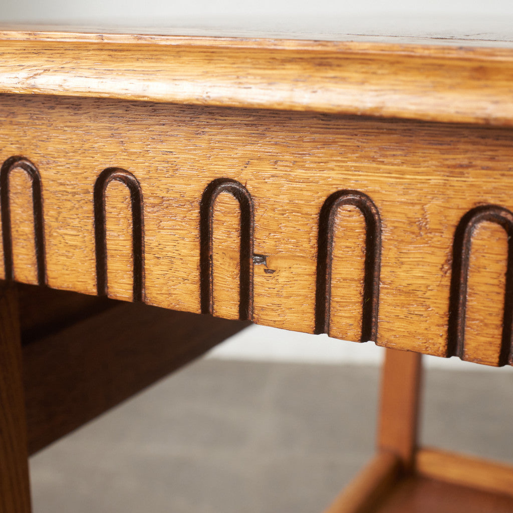 英国アンティーク ドロップリーフ ティートローリー