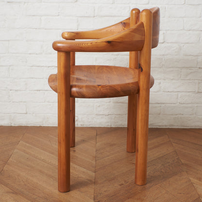 Rainer Daumiller パイン無垢材 アームチェア