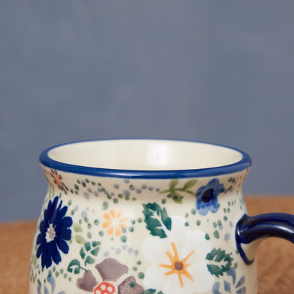 ポーリッシュポタリー マグカップ ブルー