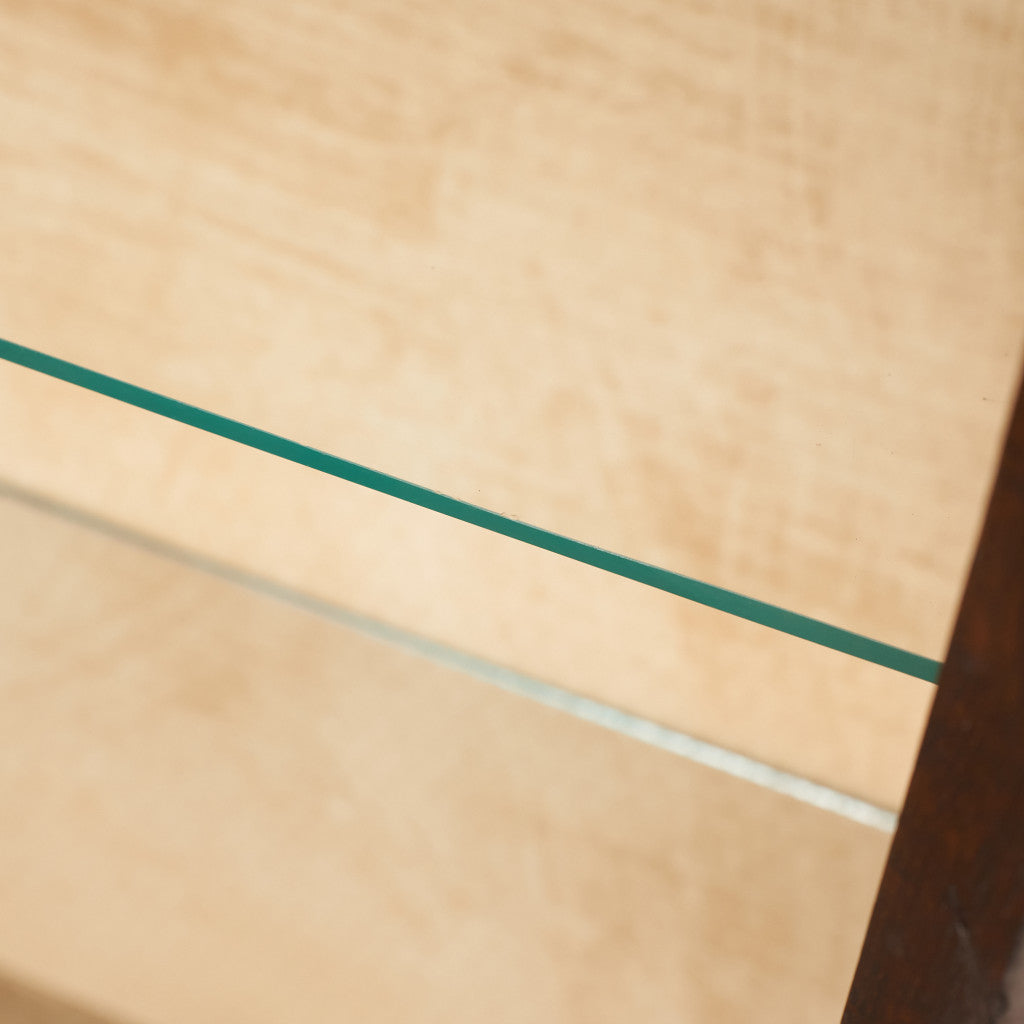 英国アンティーク ガラスキャビネット