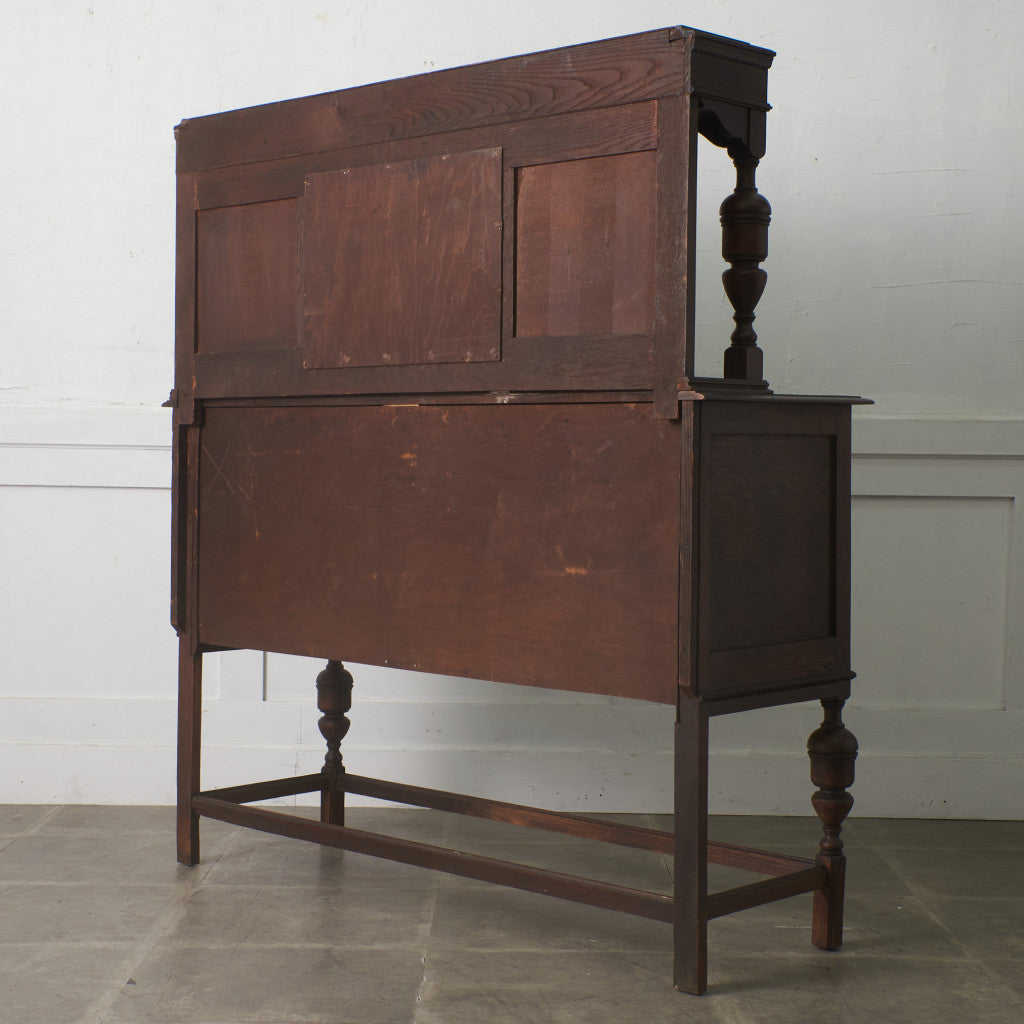 英国アンティーク ミラーバックサイドボード