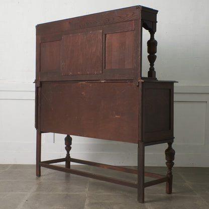 英国アンティーク ミラーバックサイドボード