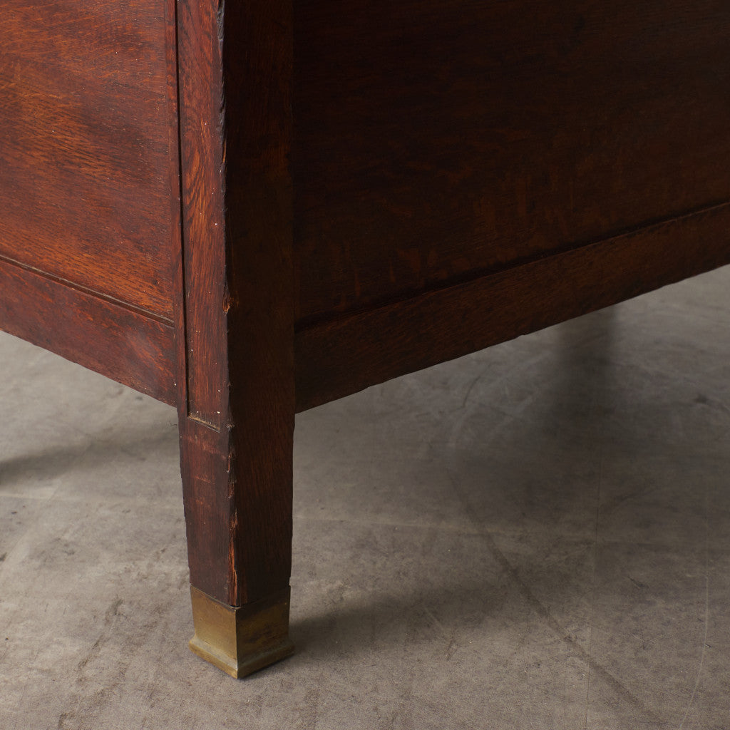 英国アンティーク 両袖デスク