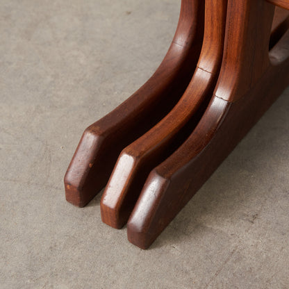 タイルトップ ネストテーブル (3585D)