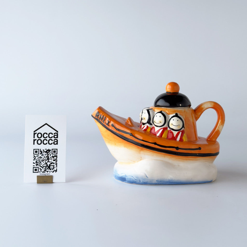 英国ヴィンテージ RNLI ティーポット
