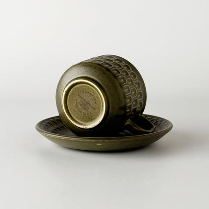 Pennine ペンニン カップ&ソーサー カンブリアグリーン