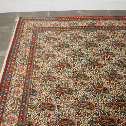 ウール製 手織り 絨毯