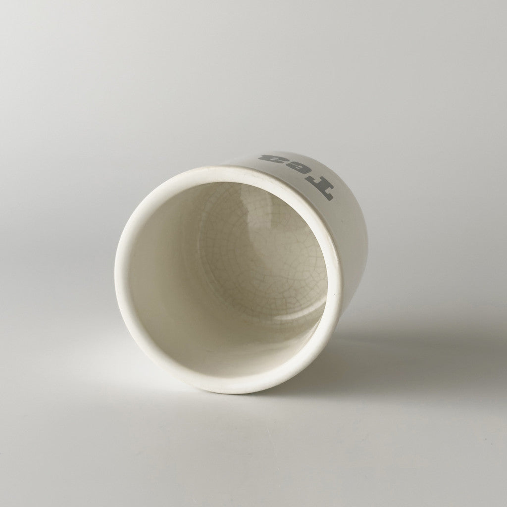 ヴィンテージ キャニスター "Tea"