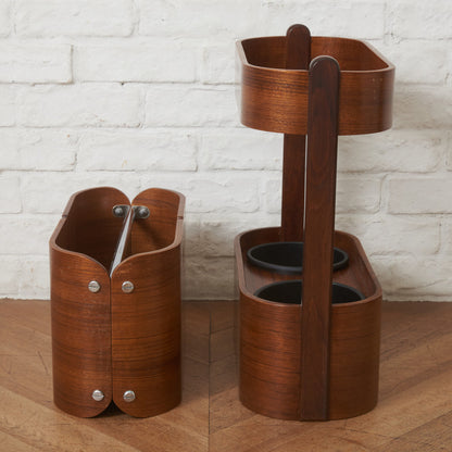 マガジンラック&アンブレラスタンド 2点セット