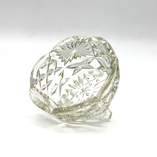 英国ヴィンテージ ガラスボウル