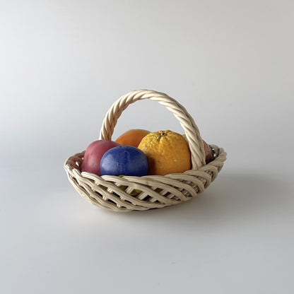 ヴィンテージ セラミック フルーツバスケット