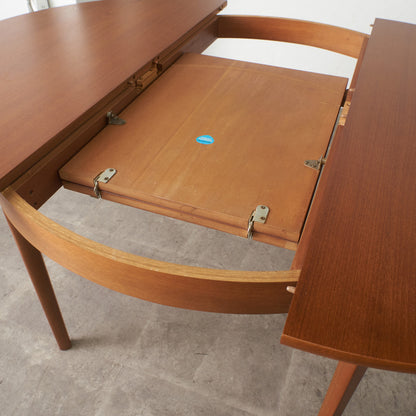 エクステンション ラウンド ダイニングテーブル