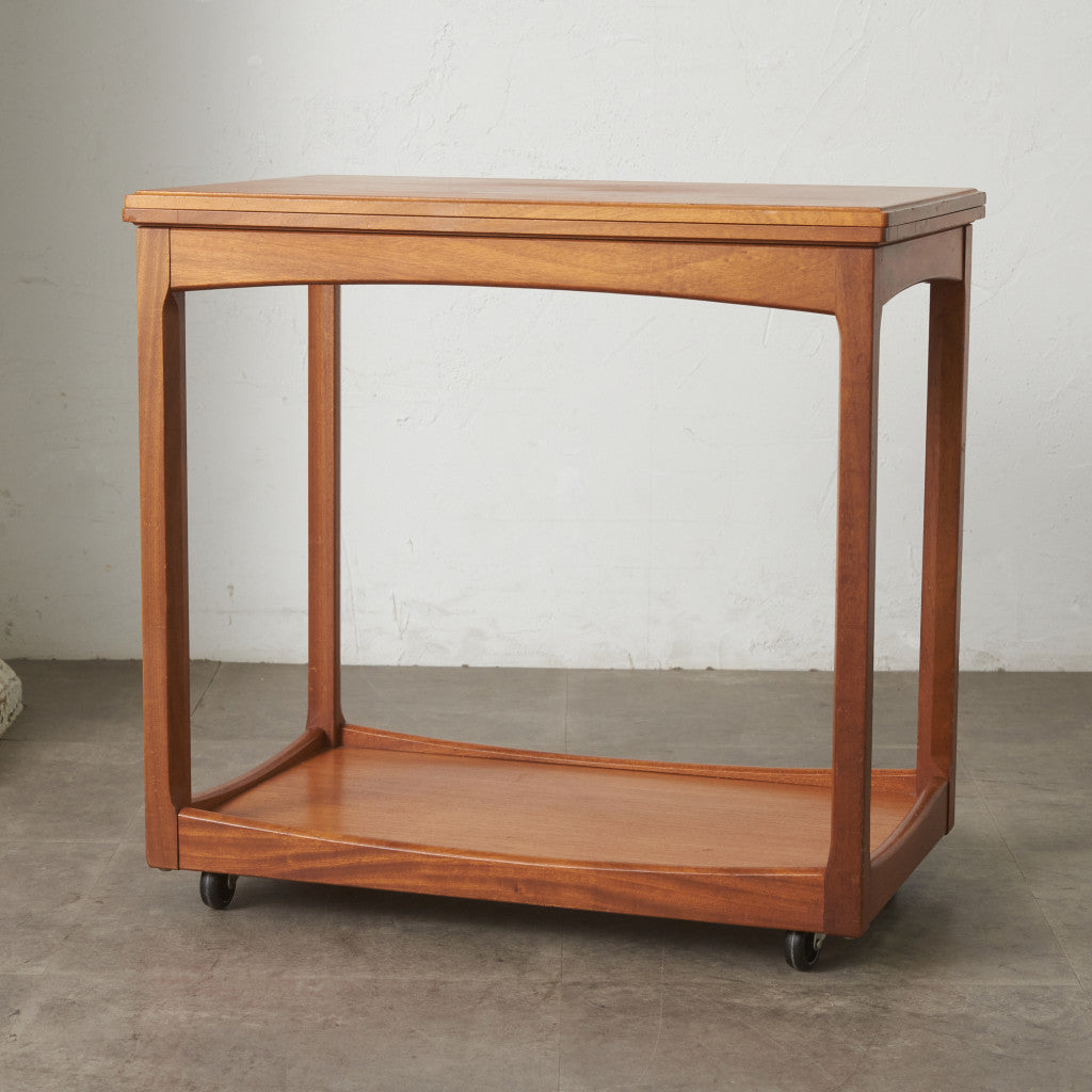 英国ヴィンテージ ターンリーフ ティートロリー