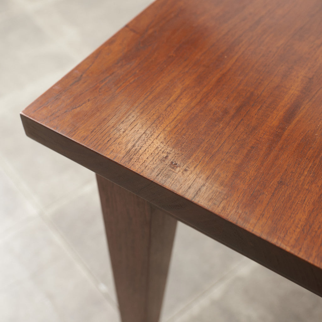 チーク無垢材 ダイニングテーブル