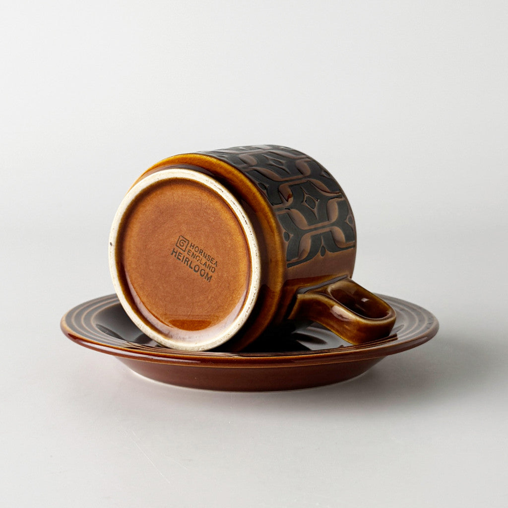 HEIRLOOM エアルーム カップ&ソーサー Autumn brown – rocca rocca