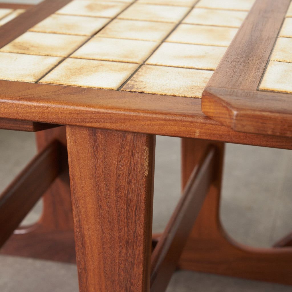 タイルトップ ネストテーブル (3585D)