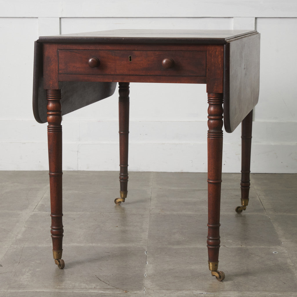 英国アンティーク マホガニー ペンブロークテーブル