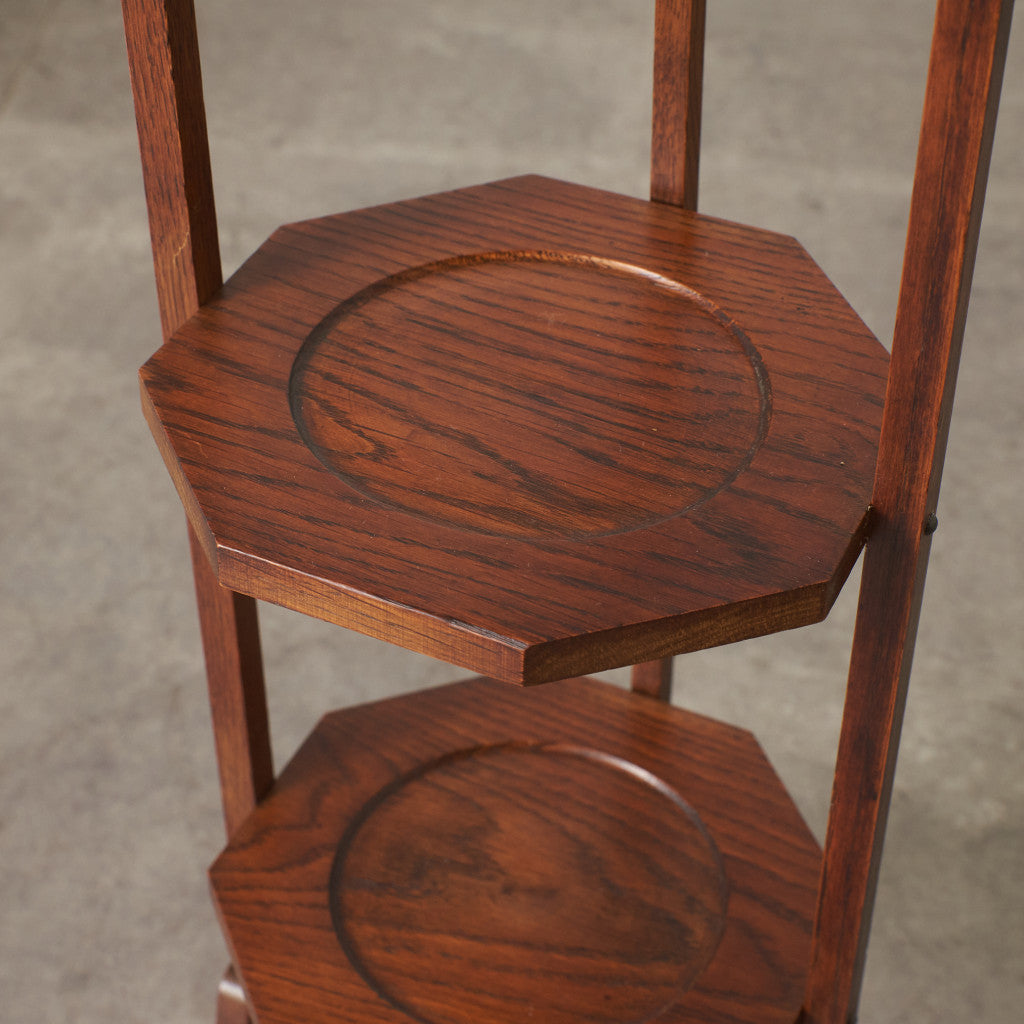 英国アンティーク 折畳み式 ケーキスタンド