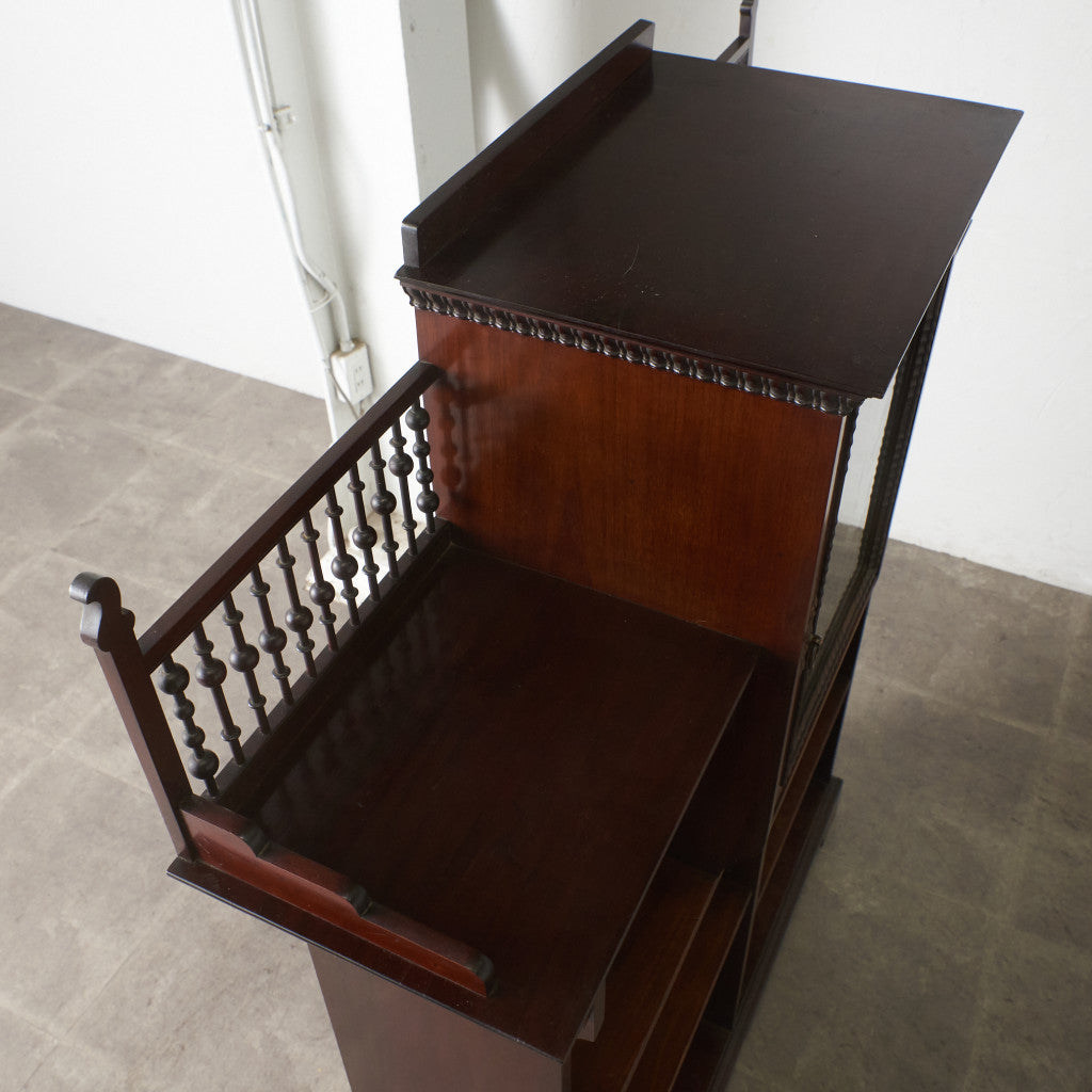 アンティーク アーツアンドクラフツ様式 ブックシェルフ