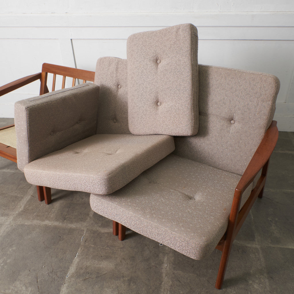 ヴィンテージ 3人掛け セパレートソファ