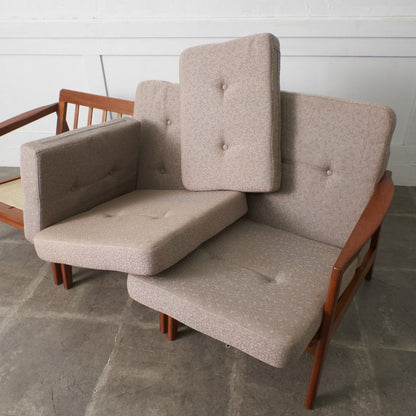 ヴィンテージ 3人掛け セパレートソファ