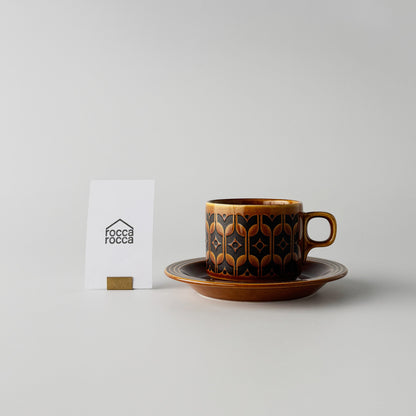 HEIRLOOM エアルーム カップ&ソーサー Autumn brown