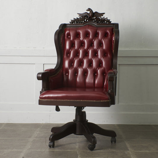 ウィングバック デスクチェア