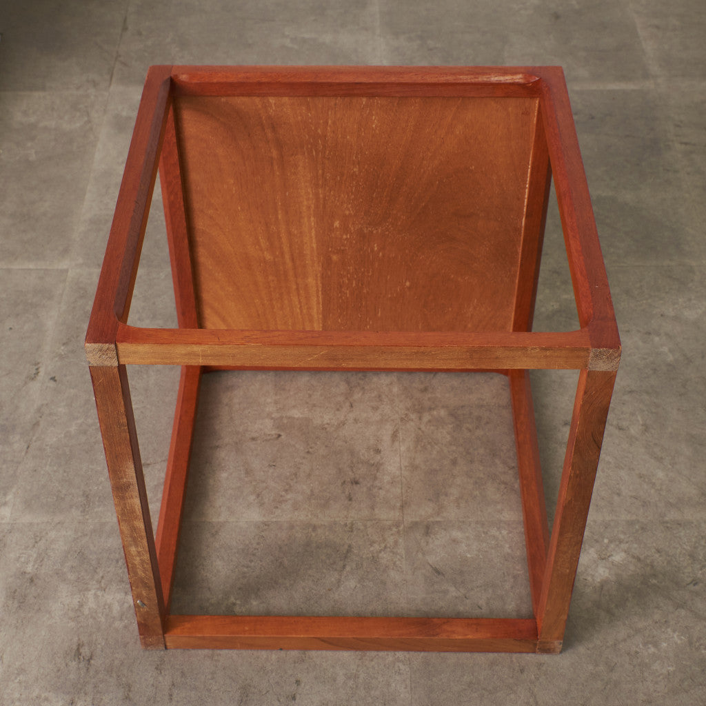 英国ヴィンテージ チェス駒付き チェスサイドテーブル