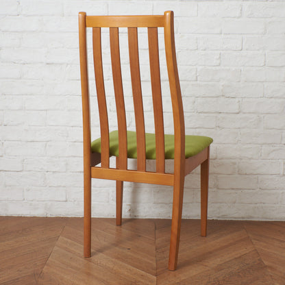 英国ヴィンテージ ダイニングチェア / 張替済