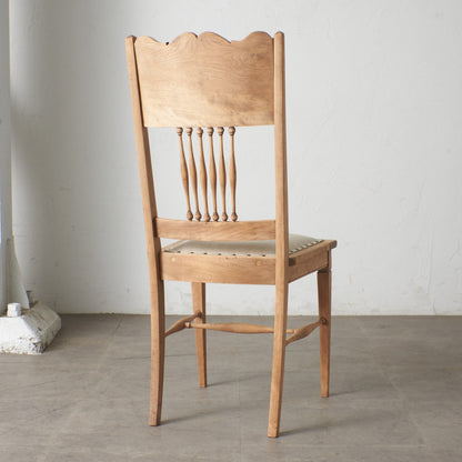 ストリップド加工 ダイニングチェア / 張替済