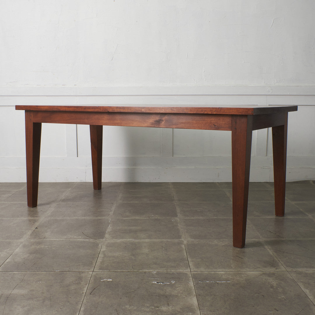 チーク無垢材 ダイニングテーブル