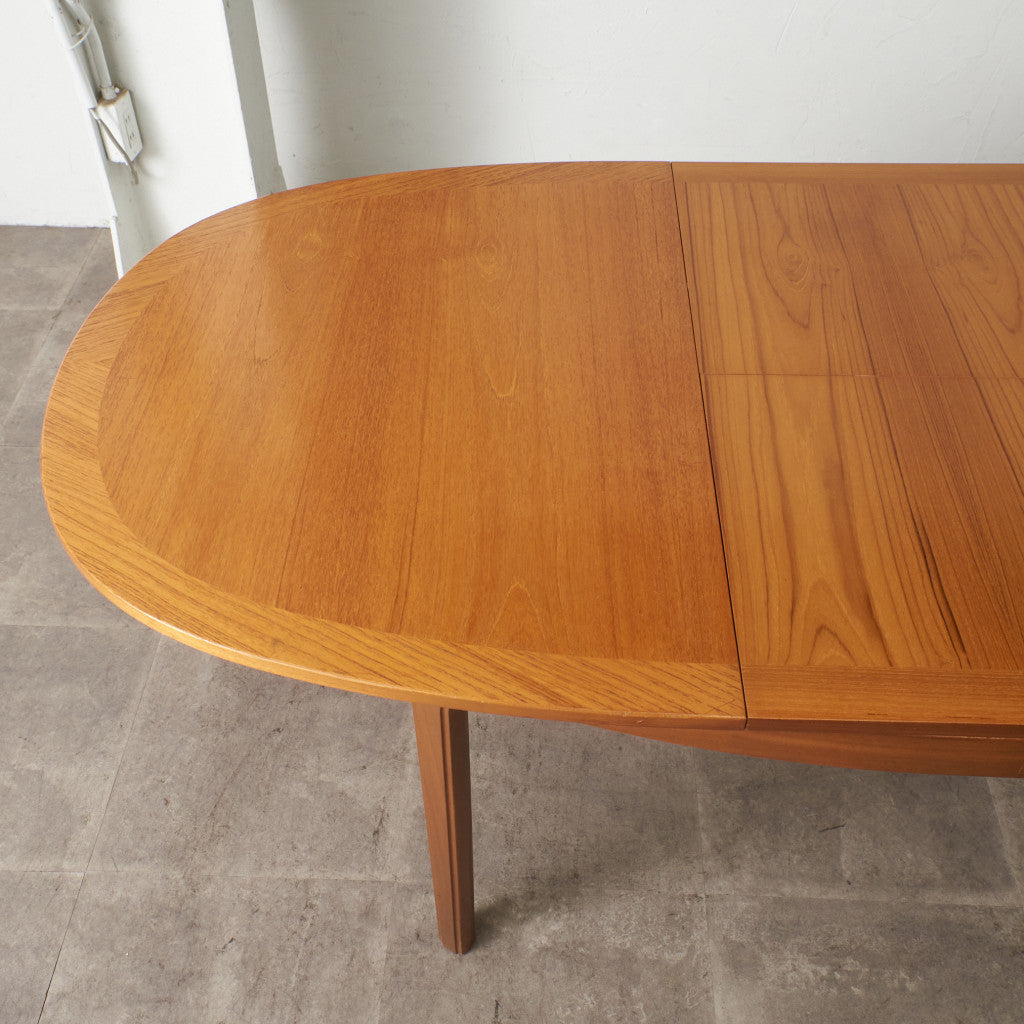 エクステンション オーバル ダイニングテーブル