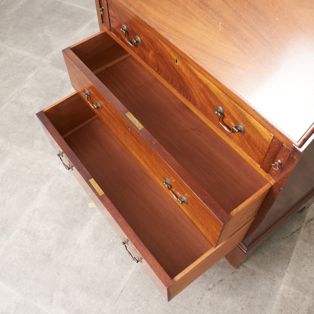 英国アンティーク エドワーディアン様式 ビューローブックケース