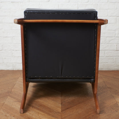 Kチェア 1シーター / スタンダードブラック